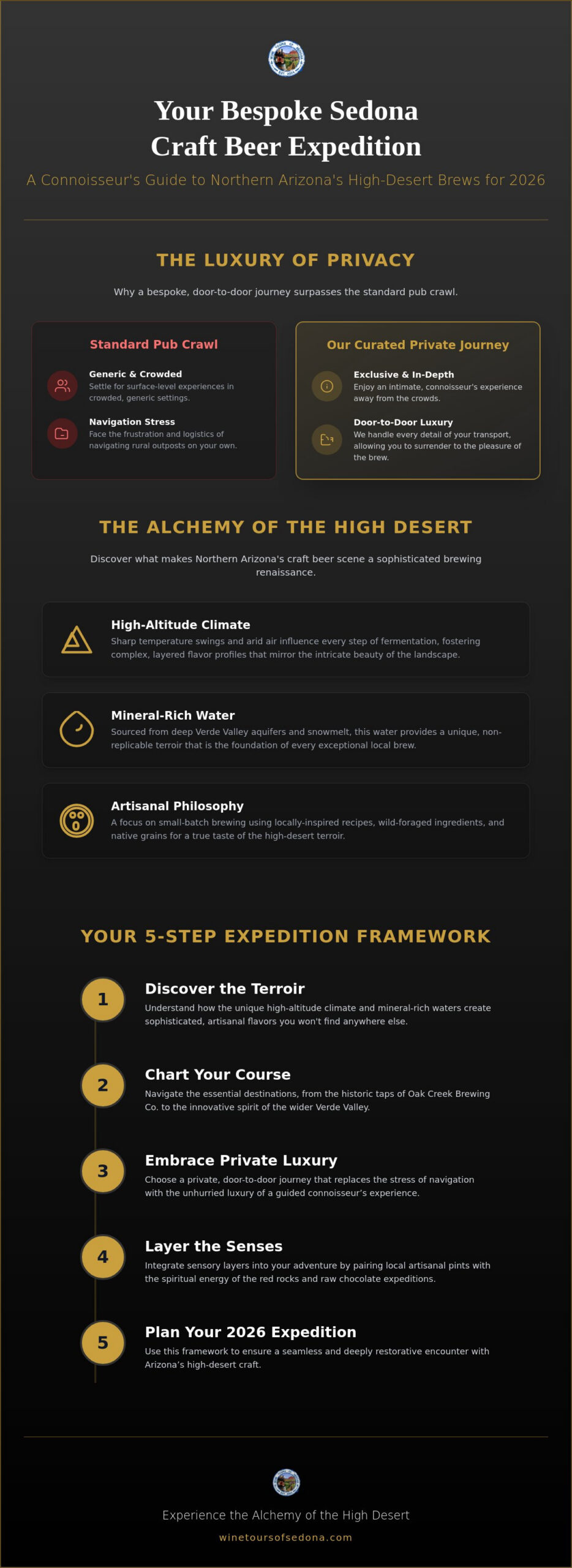 Sedona Craft Beer Tour: A Connoisseur’s Guide to Red Rock Brews (2026)
