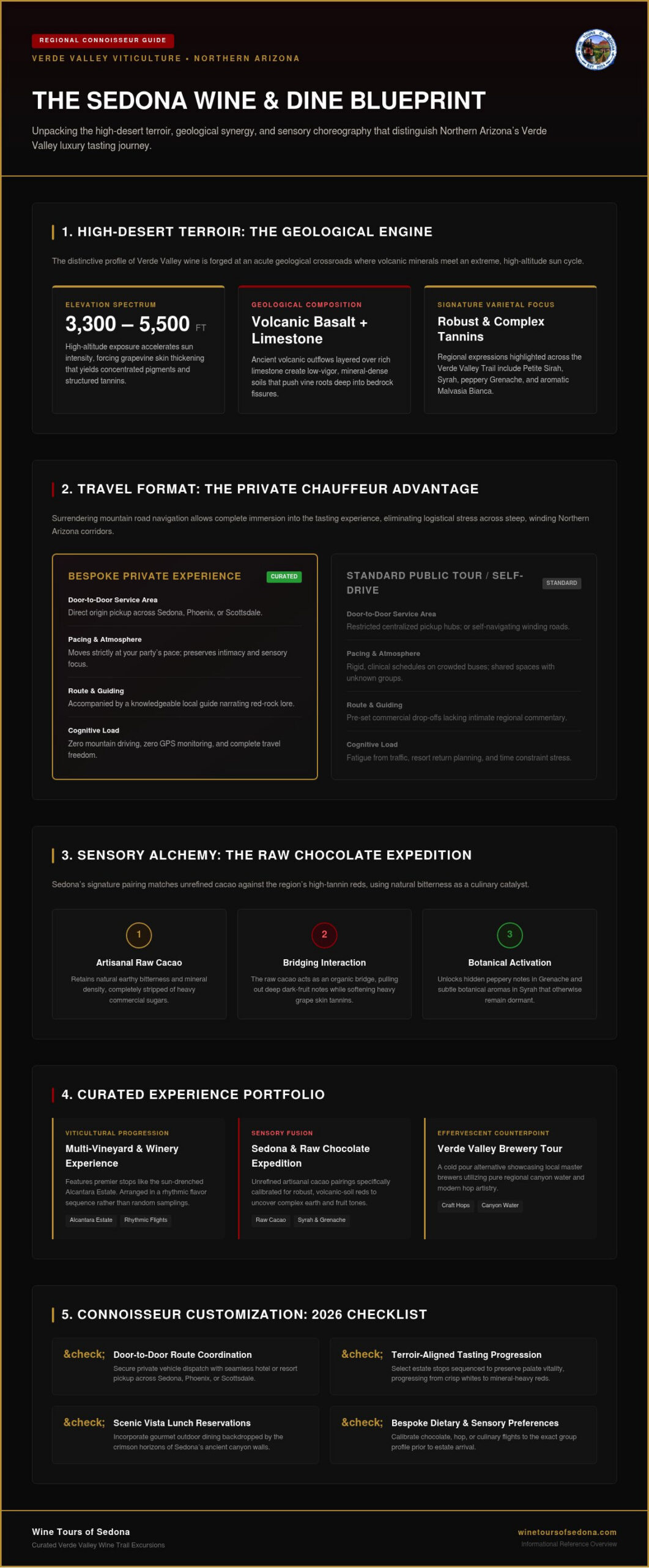 Sedona Wine and Dine Experience: The 2026 Connoisseur’s Buying Guide